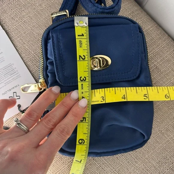 Travelon Navy Crossbody Bag - Picture 4 of 6
